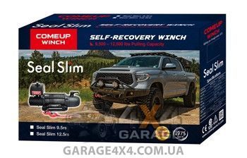 Лебідка для позашляховика ComeUp Seal Slim 12.5rs 5670кг (синтетичний трос і радіопульт)