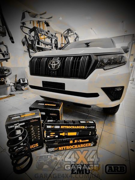 Усиленный комплект подвески Old Man Emu для Toyota Land Cruiser Prado 150 2017-2024 (Дизель) 4002, 93010 (2шт), 2898, фото
