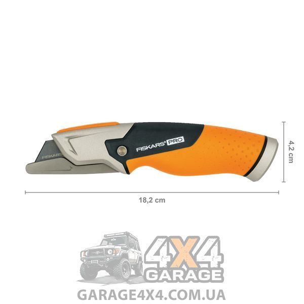 Нож с фиксированным лезвием Fiskars Pro CarbonMax (1027222) 1027222 фото
