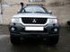 Площадка для лебедки в штатный бампер Mitsubishi Pajero Sport 1 (1999 - 2008) MPS1 фото 1