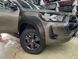 Пластикові фендера для Toyota Hilux 2020+ (розширювачі арок / ABS пластик) FF-THR20B фото 2