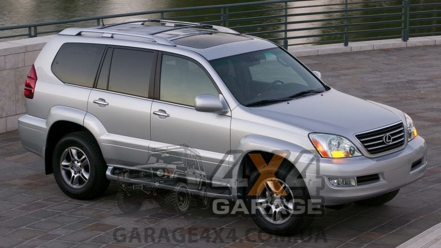Усиленный передний тормозной диск DBA Street Series X Gold для Lexus GX 470 (2002 - 2009) DBA2700X фото