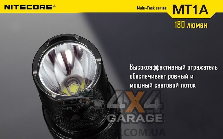 Ліхтар Nitecore MT1A (Cree XP-G2 R5, 180 люменів, 6 режимів, 1xAA) 1870743556 фото