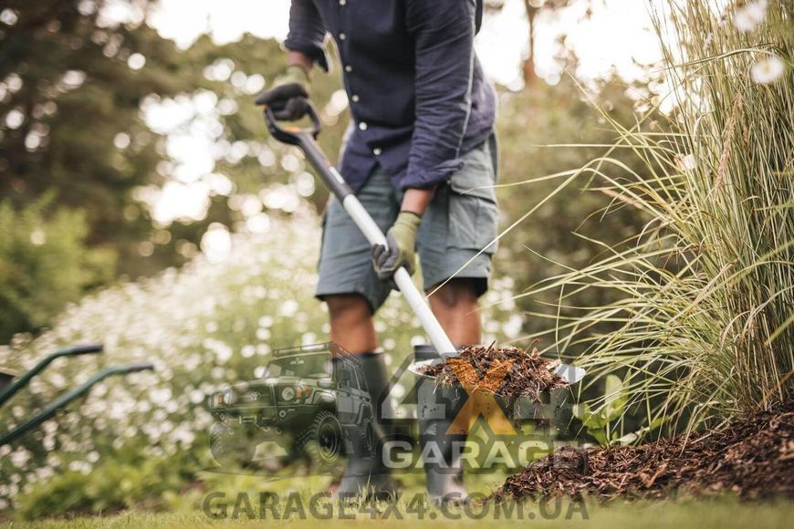 Совковая лопата Fiskars Xact 1066734 с телескопической ручкой 1066734 фото