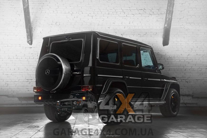 Посилена задня гальмівна система ROTORA для Mercedes-Benz G-CLASS W464 (4-х поршнева, червоні супорта) RFK647.01AS фото