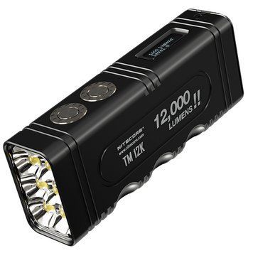 Фонарь Nitecore TM12K с OLED дисплеем (6xCree XHP50 HD, 12000 люмен, 5 режимов, USB Type-C) 1870752766 фото