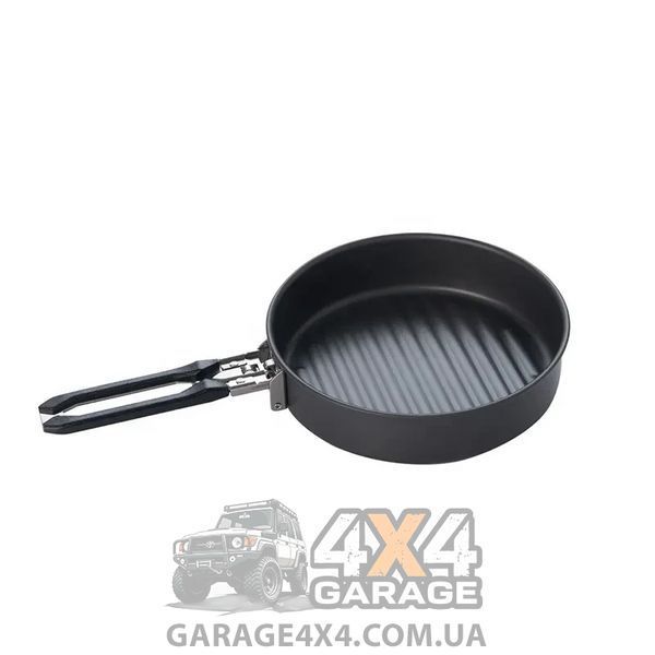 Набір туристичного посуду Fire-Maple FEAST 3 (Чорний / Анодований алюміній) FEAST 3 black фото