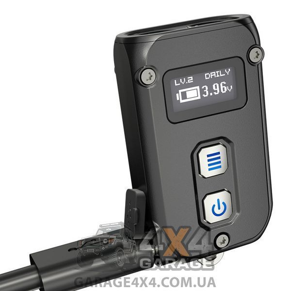 Ліхтар вмикний Nitecore TINI 2 (2xOSRAM P8, 500 люменів, 5 режимів, USB Type-C), сірий 6-1432_2_grey фото