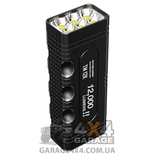 Фонарь Nitecore TM12K с OLED дисплеем (6xCree XHP50 HD, 12000 люмен, 5 режимов, USB Type-C) 1870752766 фото