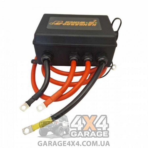 Лебедка для эвакуатора KangarooWinch 12000lbs (24В, Стальной трос) K12000-24V фото