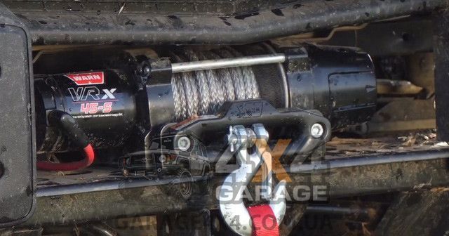 Лебедка для ATV WARN VRX 45-S (12 Вольт / 2041 кг / Синтетический трос) 101040 фото