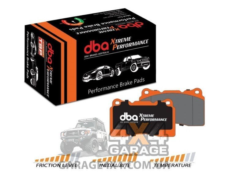 Задние тормозные колодки DBA Xtreme Performance для Toyota Land Cruiser Prado / FJ Cruiser (комплект) DB1200XP фото