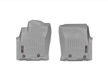 Сірі гумові килимки WeatherTech в салоні Lexus GX 2014+ (Перідні / пара) 464931 фото