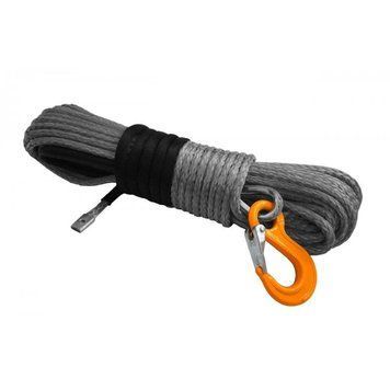 Синтетичний (кевларовий) трос 15м 8мм (Сірий) ST815G фото