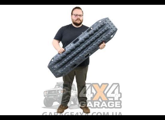 Усиленные нейлоновые сендтраки MaxTrax MTX02GG (Серый металик / Пара / 115 х 33 см) MTX02GG фото