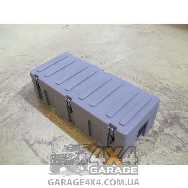 Міцний протиударний ящик для багажу 1100x550x310 (Сірий)