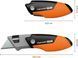 Компактный складной нож Fiskars CarbonMax (1062939) 1062939 фото 2