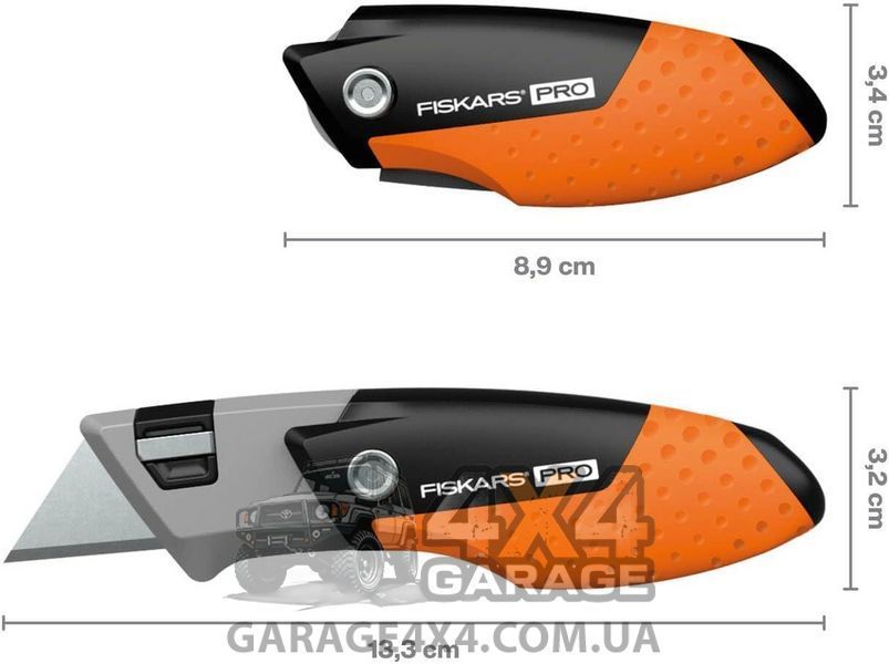 Компактный складной нож Fiskars CarbonMax (1062939) 1062939 фото