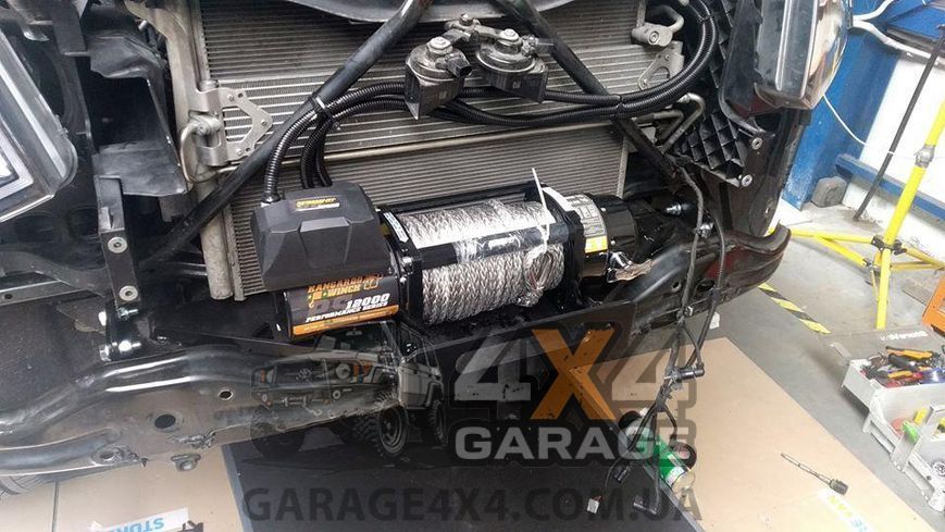 Электрическая лебедка для внедорожника KangarooWinch 12000 Perfomance Series (Синтетический трос / 5443 кг) K12000SR-PS-12V фото