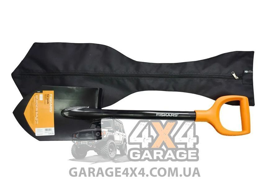 Чехол для лопаты Fiskars Solid 131418 (Черный / 800мм / Оксфорд 600D) 131418 фото