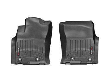 Передні гумові килими WeatherTech у салон Toyota Land Cruiser Prado 150 14+ (Чорні) 444931 фото