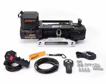 Швидкісна автомобільна лебідка Kangaroowinch K8000XP (12В, Синтетичний трос) K8000XP-SR фото