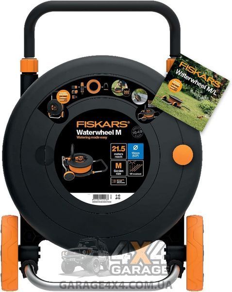 Катушка на колесах со шлангом 1/2" / 20 метров Fiskars 1071639 1071639 фото