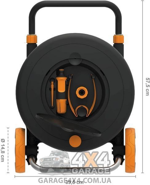 Катушка на колесах со шлангом 1/2" / 20 метров Fiskars 1071639 1071639 фото