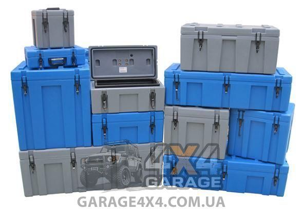Экспедиционный пластиковый кофр для багажа 900x550x400 (Серый, Австралия) BG090055040GY фото