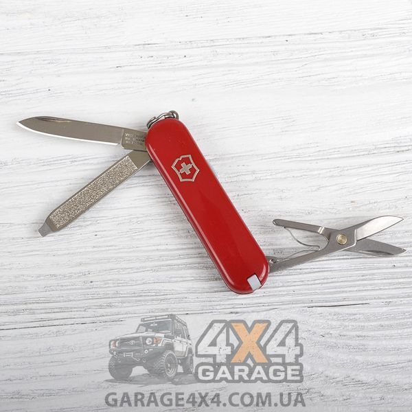 Ніж складаний, мультитул Victorinox Signature (58 мм, 7 функцій), червоний 0.6225 1870744661 фото