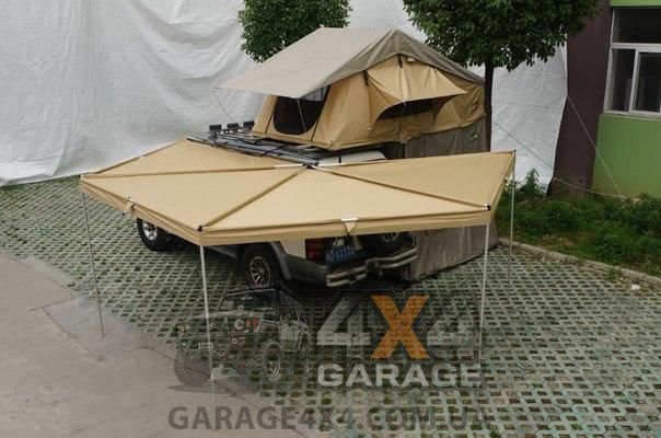 Веерная автомобильная маркиза 2,5м (вылет от машины) 1082261895 фото