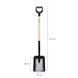 Совковая лопата с деревянной ручкой Fiskars Solid 1066723 (123 см) 1066723 фото 2