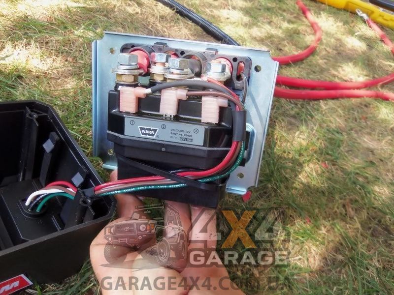 Контактор блоку управління лебідки Warn (соленоїд 12В / 450А) 81400 фото