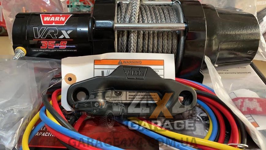 Лебедка для квадроцикла WARN VRX 35-S (12 Вольт / 1588 кг) 101030 фото