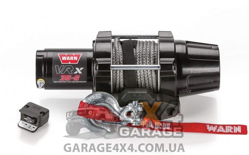 Лебедка для квадроцикла WARN VRX 35-S (12 Вольт / 1588 кг) 101030 фото