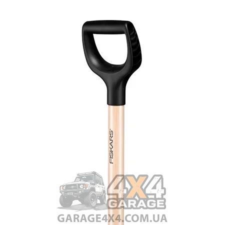 Лопата пряма з дерев'яною ручкою Fiskars Solid (1066722) 1066722 фото