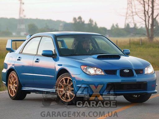 Передні гальмівні колодки HAWK Performance Ceramic для Subaru Impreza WRX STi (керамічні) HB453Z.585 фото