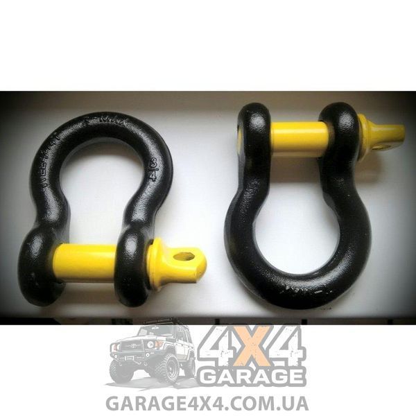 Стальной шакл для буксировки T-MAX 3/4" (Рабочая нагрузка 4.75т) 7329100.8-76 фото
