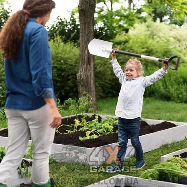 Легкая штыковая лопата Fiskars White 131513 (105 см) 1019605 фото