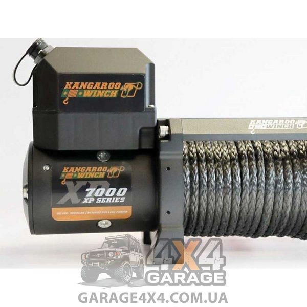 Скоростная автомобильная лебедка Kangaroowinch K7000XP (12В, Синтетический трос) K7000XP-SR фото