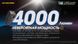 Фонарь наключный Nitecore T4K с OLED дисплеем (4xCree XP-L2, 4000 люмен, 5 режимов, USB Type-C) 1870751076 фото 7