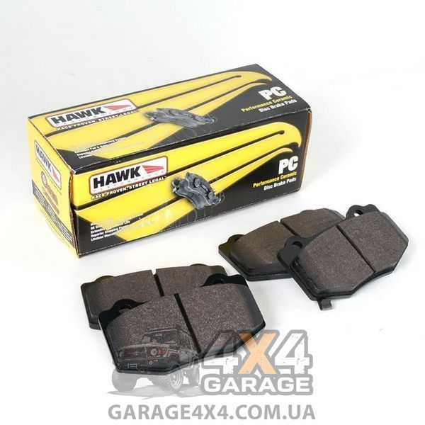 Передние тормозные колодки HAWK Performance Ceramic для Ford Mustang GT / Shelby (керамические) HB453Z.585 фото
