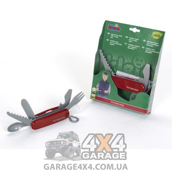 Нож детский складной, мультитул Victorinox Pocket Knife Toy (113мм, 8 функций), красный 9.6092.1 1870747897 фото