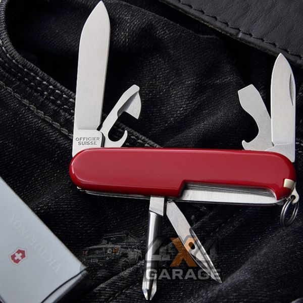Ніж складаний, мультитул Victorinox Tinker (84 мм, 12 функцій), червоний 0.4603 1870744665 фото