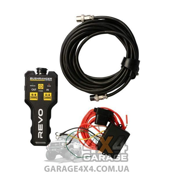 Лебідка електрична BUSHRANGER REVO 4536 кг 12V RWR100S фото