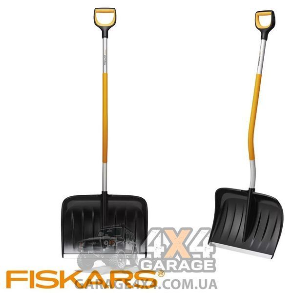 Скрепер для уборки снега с изогнутой ручкой Fiskars X-series (1057186) 1057186 фото
