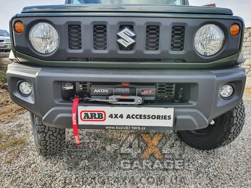 Компактна автомобільна лебідка WARN AXON 55-s для Suzuki Jimny 101150 фото