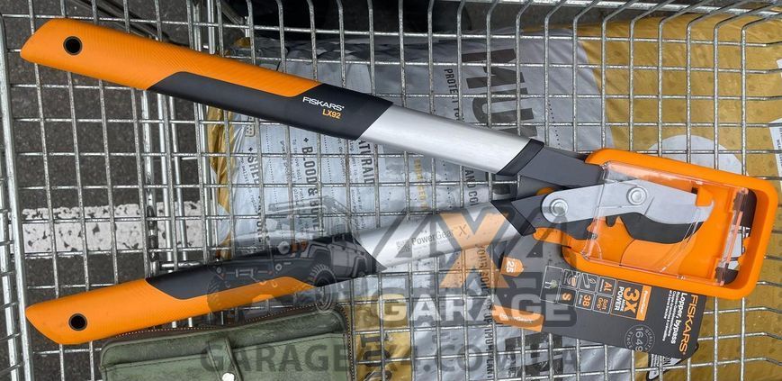 Площинний садовий гілкоріз Fiskars PowerGearX LX92 (1020186) 1020186 фото