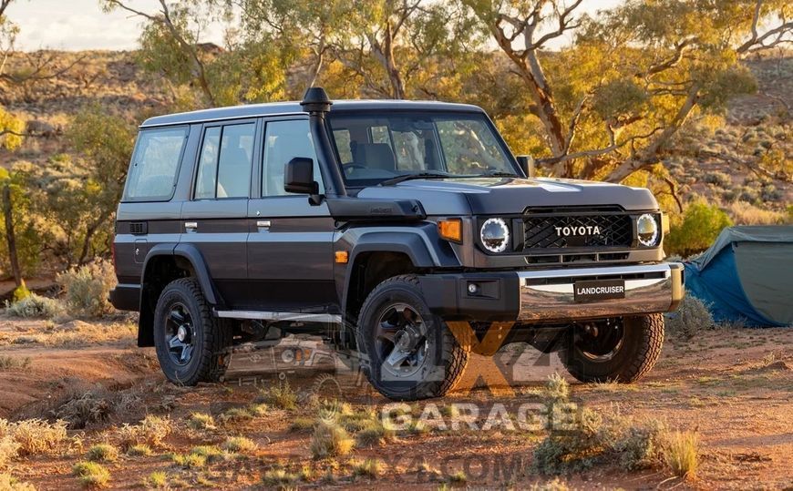 Шноркель для Toyota Land Cruiser 70, 76, 79 (2024 - н.в.) 17971A фото