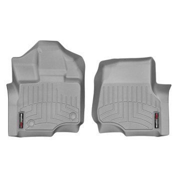 Сірі захисні килимки WeatherTech в салон Ford F-150 15+ (Crew Cab, SuperCab) 466971 фото